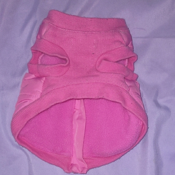 Pink Ruffled Dog Vest - Picture 3 of 3